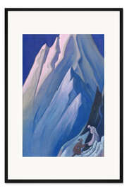 Gerahmter Kunstdruck Sie, die führt