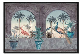 Gerahmter Kunstdruck Palast des Sultans