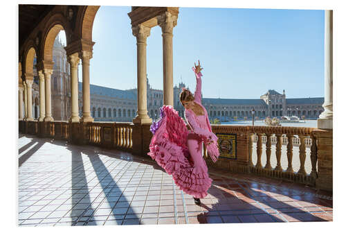 Tableau en PVC Danseuse de flamenco, Andalousie