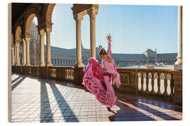 Puutaulu Flamenco dancer, Andalusia