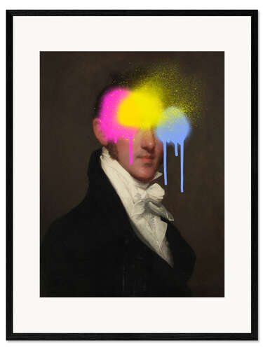 Framed art print Concealed Portrait I