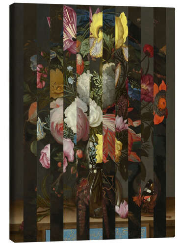 Canvas print Shifted  Flemish Bouquet II