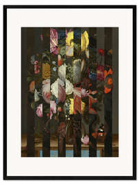 Innrammet kunsttrykk Shifted  Flemish Bouquet II