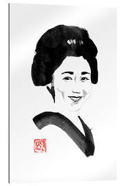 Galleritryk Smiling japanese woman