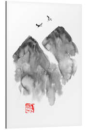 Magnettafel Bergvögel