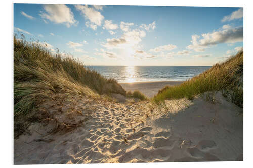 Tableau en PVC Dunes sur la plage I