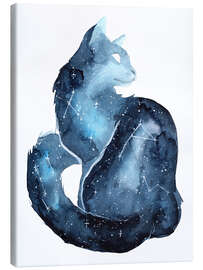 Canvas print Constellation Cat