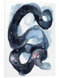 Foam board print Constellation Snake