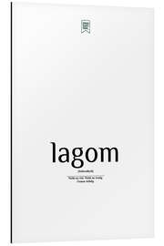 Magnettafel Schöne Wörter - lagom