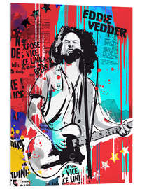 Galleriprint Eddie Vedder Pearl Jam