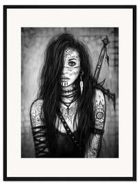 Gerahmter Kunstdruck Suchen und Zerstören