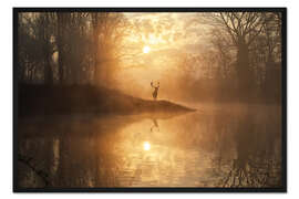 Gerahmter Kunstdruck Verstecktes Reich