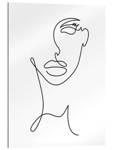 Gallery print Lineart Woman's Face I