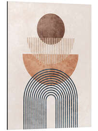 Magnettafel Abstrakte geometrische Formen II