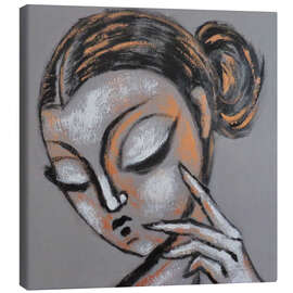 Canvas-taulu Reflecting Muse - Portrait