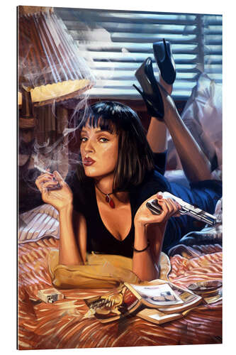 Gallery print Mia Wallace, Pulp Fiction