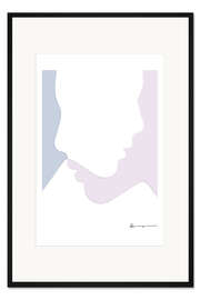 Gerahmter Kunstdruck Lunar