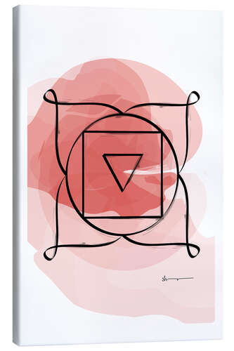 Canvas print Root Chakra (Muladhara)