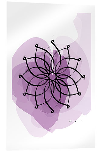 Akrylbilde Crown Chakra (Sahasra)