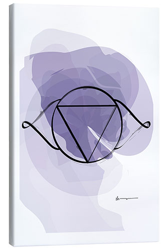 Canvas print Third Eye Chakra (Anja)