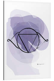 Magnettafel Drittes Auge Chakra (Anja)