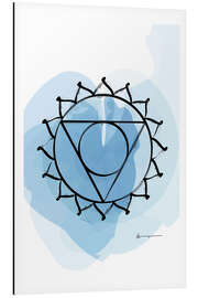 Magnettafel Halschakra (Vishuddhi)