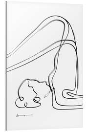 Magnettafel Der Pflug (Halasana)