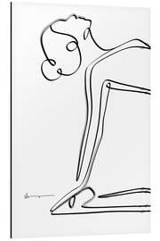 Magnettafel Kamel Pose Detail (Ustrasana)