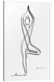 Magnettafel Baum Pose (Vriksasana) I