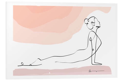 PVC print Cobra Pose (Bhujangasana)