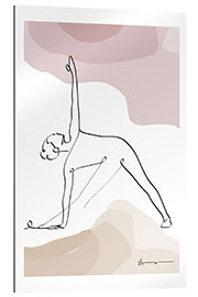 Gallery print Triangle Pose (Trikonasana)