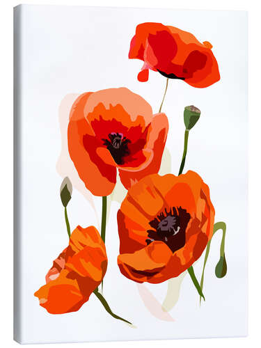 Canvas print Poppies