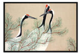 Gerahmter Kunstdruck Tsuru