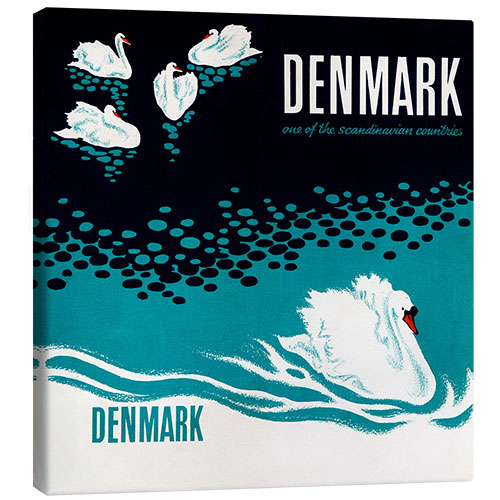 Canvas print Denmark