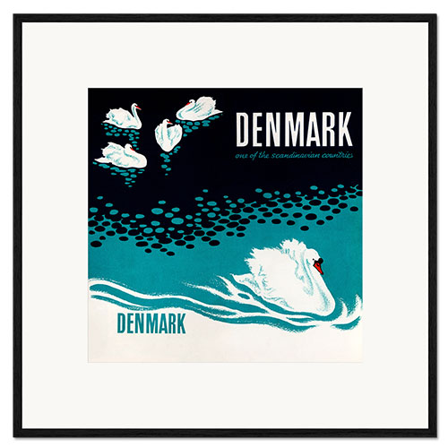 Innrammet kunsttrykk Denmark