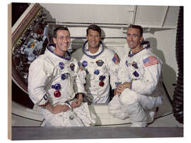 Tableau en bois Apollo 7 - NASA