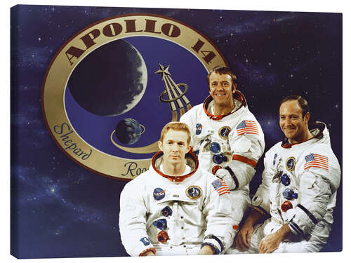 Lærredsbillede Apollo 14 - NASA