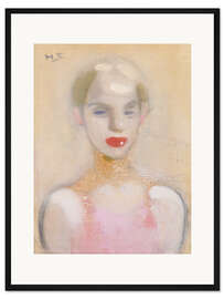 Gerahmter Kunstdruck Zirkusmädchen