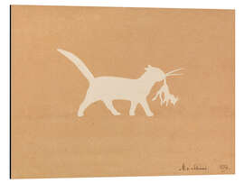 Magnettafel Katze, kleines Teufelchen