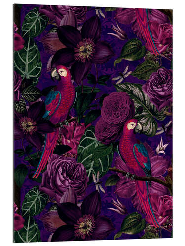 Gallery print Midnight Parrots