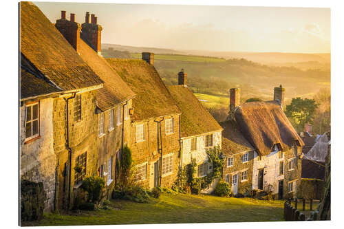 Galleriprint Very british: Gold Hill i Shaftesbury, Dorset