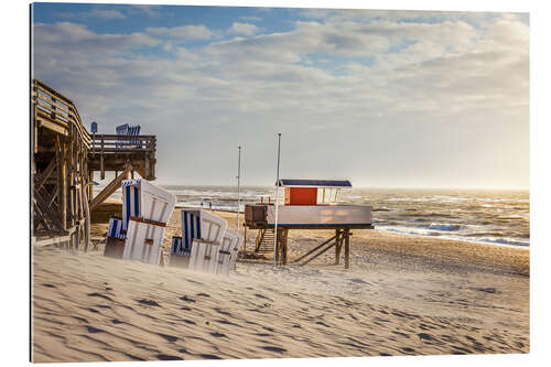 Galleriprint Kveldsstemning ved stranden