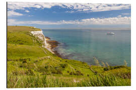 Cuadro de aluminio Acantilados Blancos de Dover (Inglaterra)