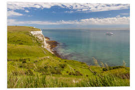 Foam board print White Cliffs of Dover (England)