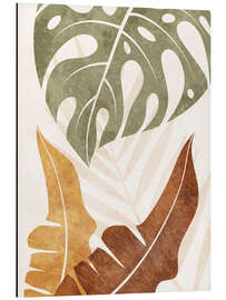 Magnettafel Tropische Pflanzenblätter I