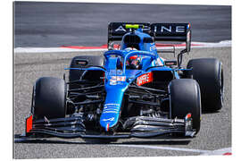 Galleritryk Esteban Ocon, Alpine A521