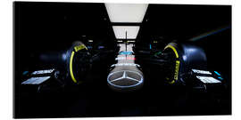 Gallery print Mercedes racing car 2020