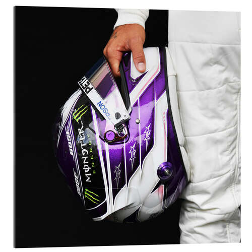 Gallery print Lewis Hamilton's helmet 2020