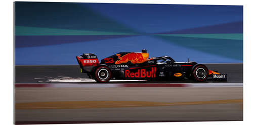 Galleriprint Max Verstappen, Red Bull Racing, 2020 Bahrain Grand Prix