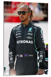 Galleritryk Lewis Hamilton, Mercedes 2021